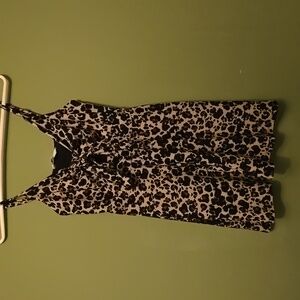 Candies Chettah Romper Small